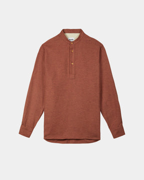 CHEB CLOCK SHIRT YELLOW/BRICK