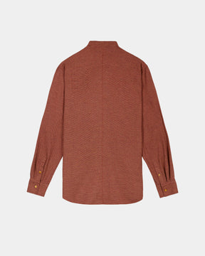 CHEB CLOCK SHIRT YELLOW/BRICK