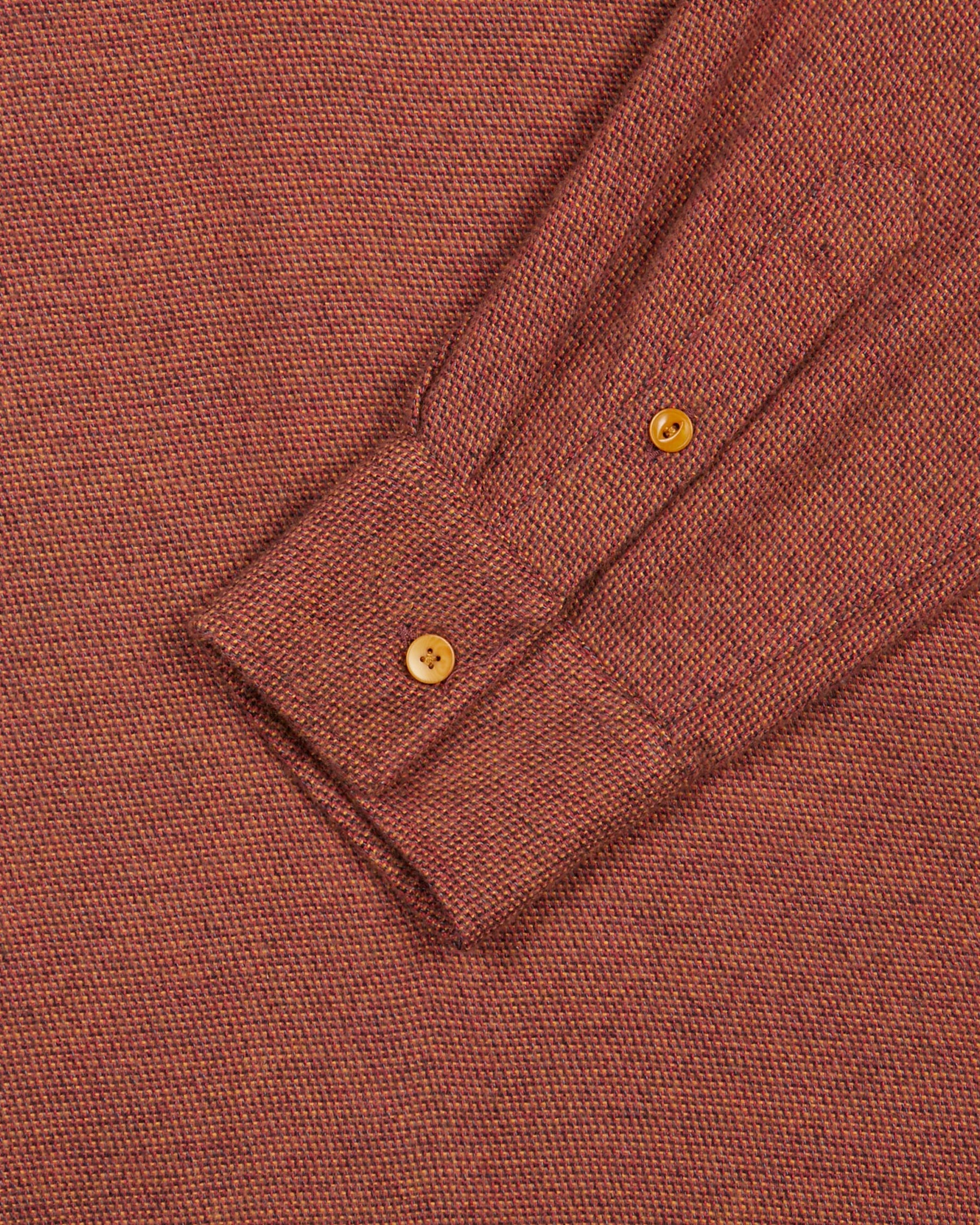 CHEB CLOCK SHIRT YELLOW/BRICK