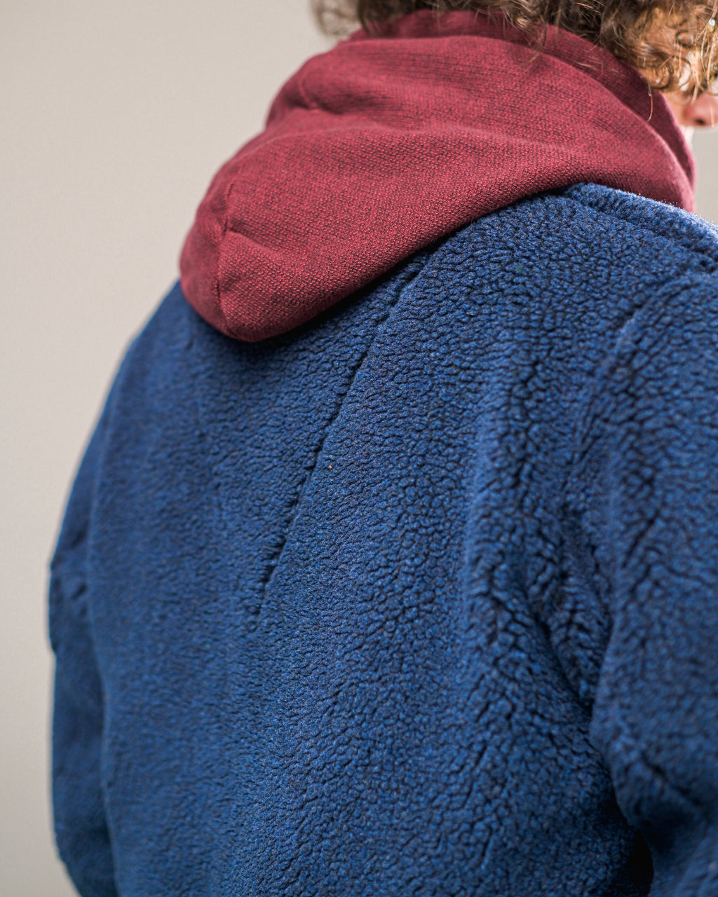 VESTE FLY FUR SPACE BLUE