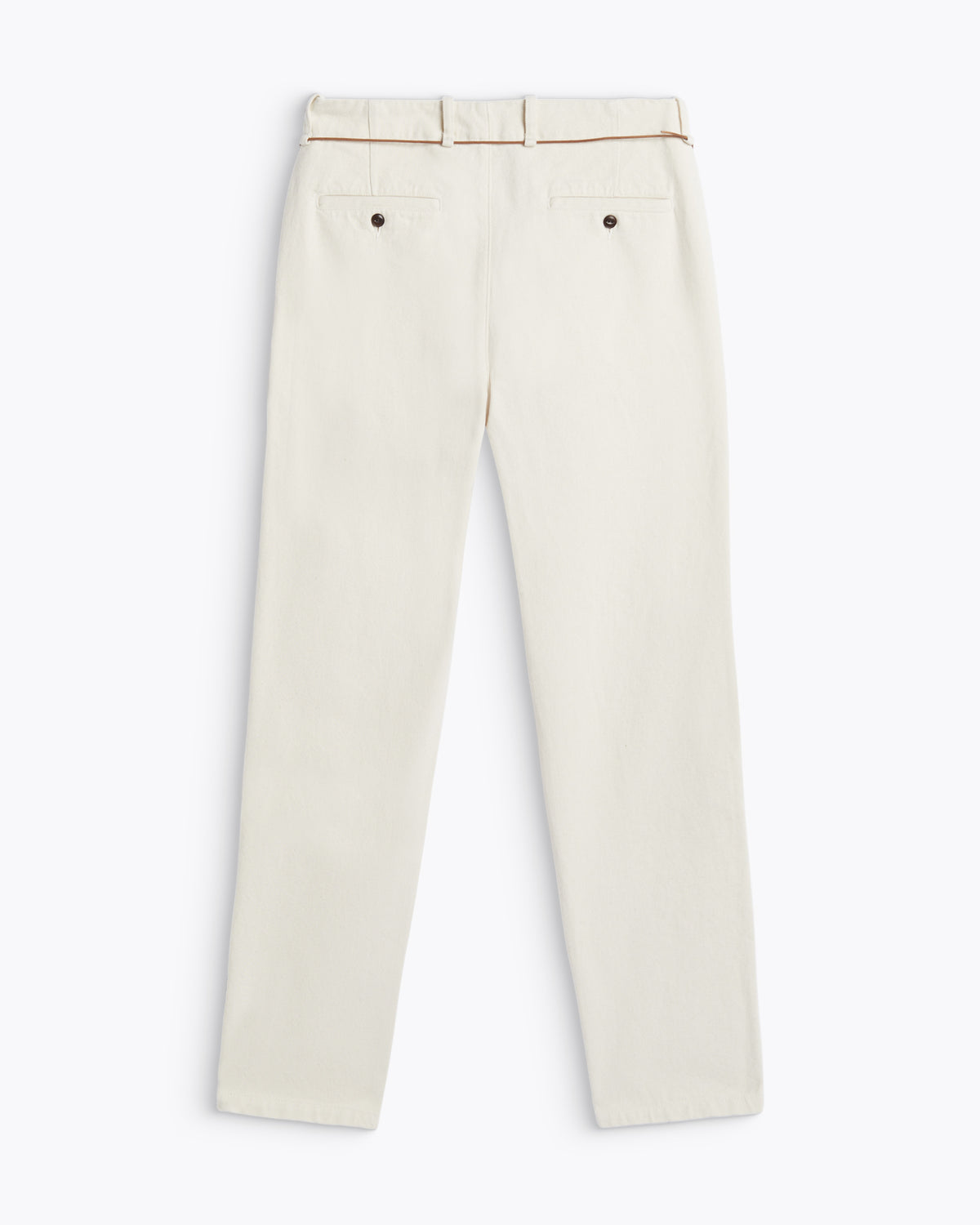 GREEN TWILL PANT ECRU