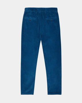 LYNCH CORD TROUSERS PRUSSIAN BLUE
