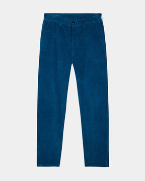 LYNCH CORD TROUSERS PRUSSIAN BLUE