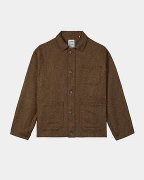 VESTE MARNO WOOL EARTHY BROWN