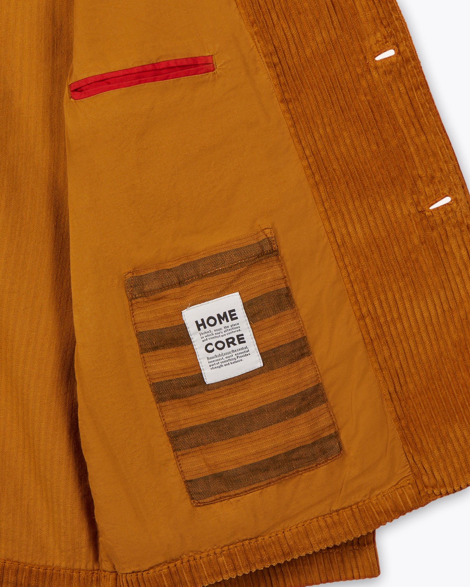 OXMO CORD MONKS JACKET