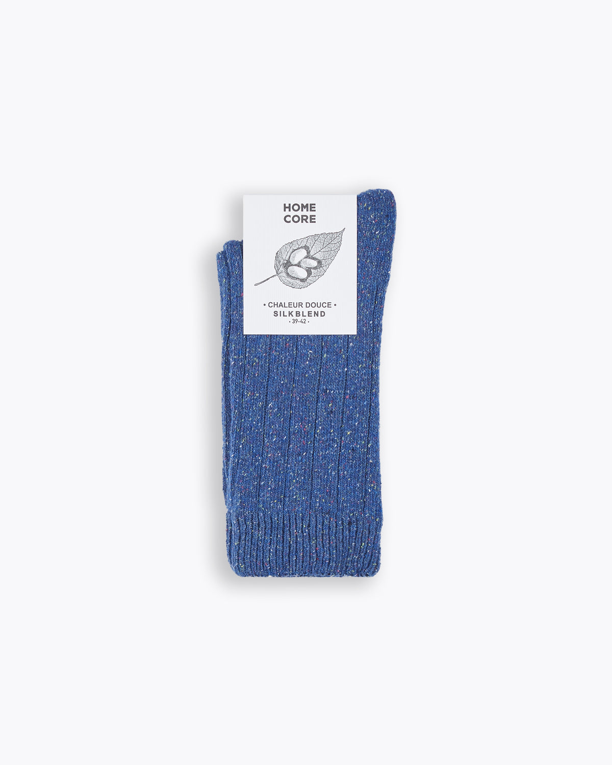 SILK BLEND SOCKS BLUE