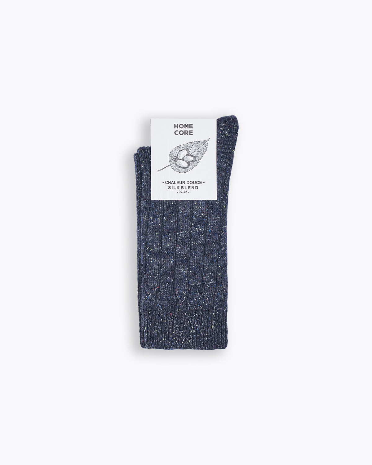 SILK BLEND SOCKS NIGHT BLUE