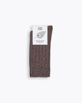 SILK BLEND SOCKS TAUPE