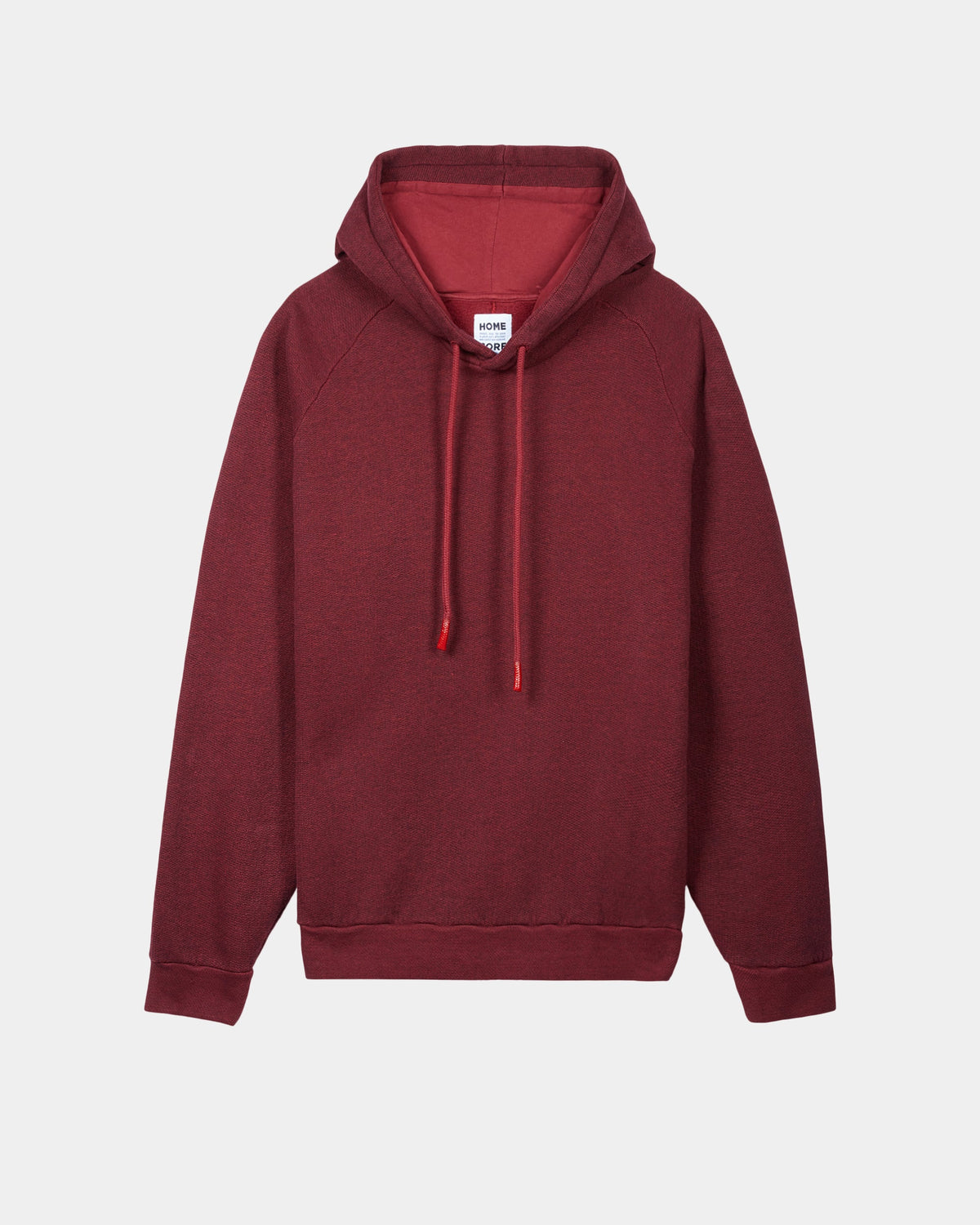 TERRY HOODIE BURGUNDY