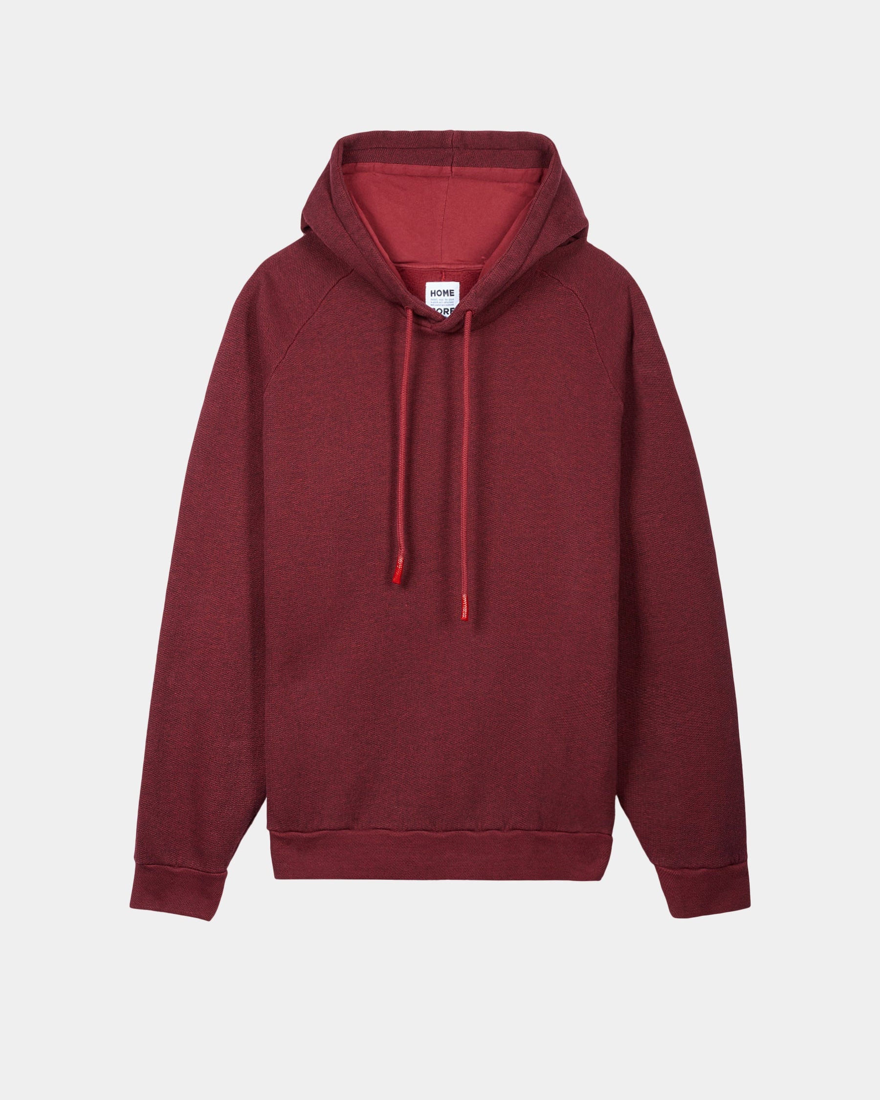 TERRY HOODIE BURGUNDY