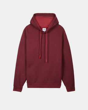 TERRY HOODIE BURGUNDY