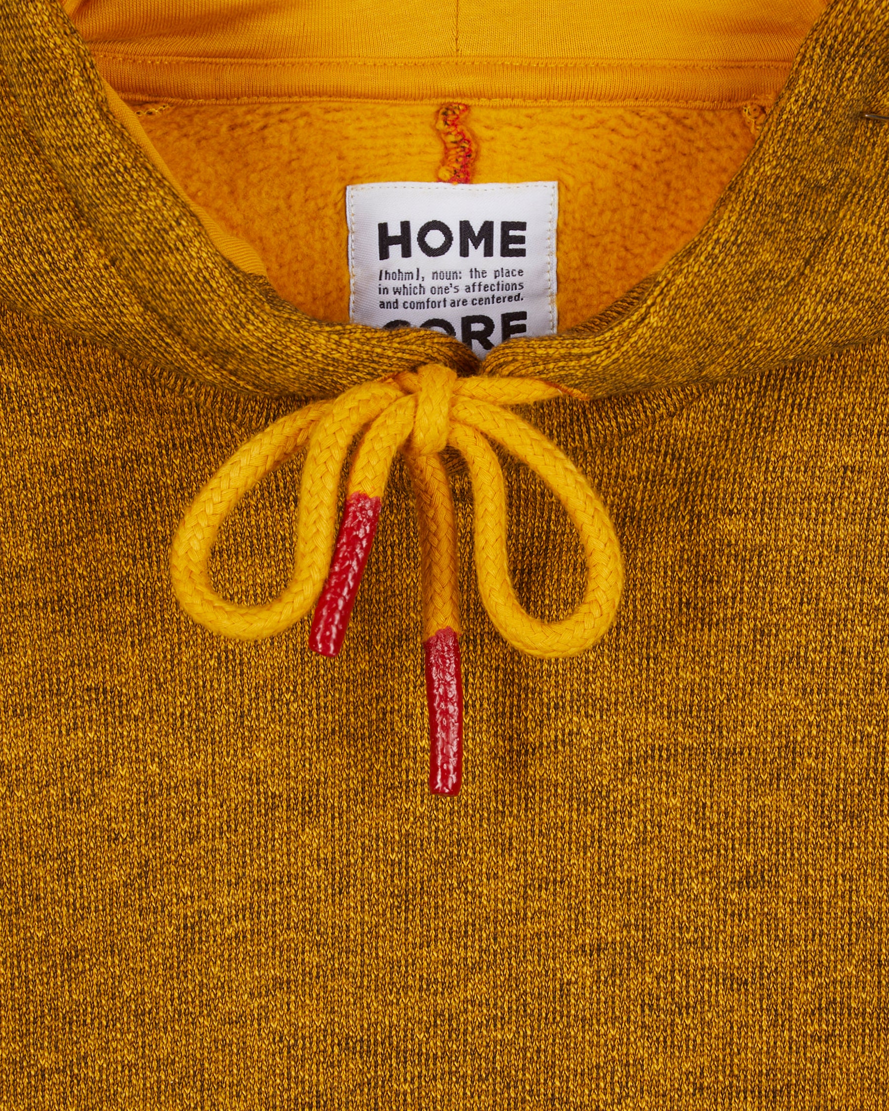 TERRY HOODIE GOLDEN YELLOW