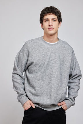 TERRY SWEAT ASH GREY