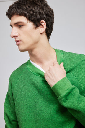 TERRY SWEAT GREEN CHARTREUSE