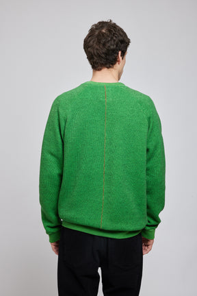 TERRY SWEAT GREEN CHARTREUSE