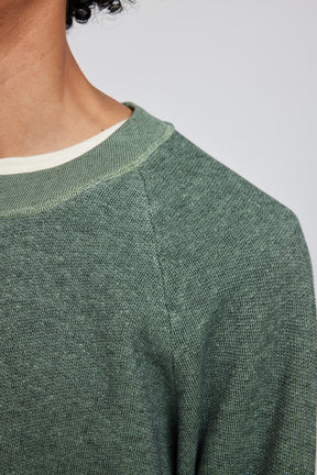 TERRY SWEAT MINERAL GREEN