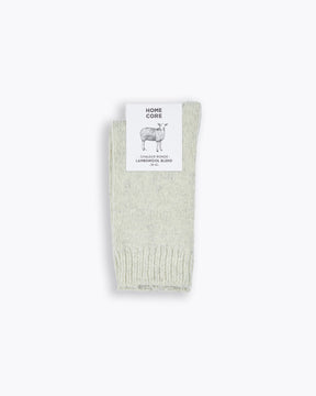 WOOL SOCKS ASH GREY